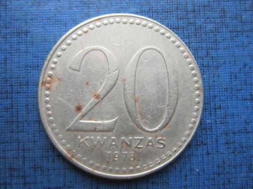 Монета 20 кванза Ангола 1978