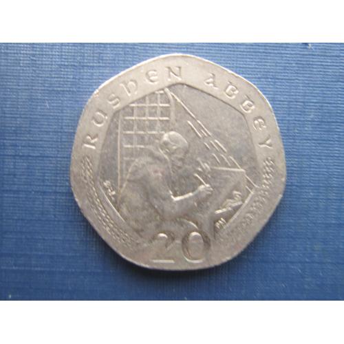 Монета 20 пенсов Остров Мэн Великобритания 2003