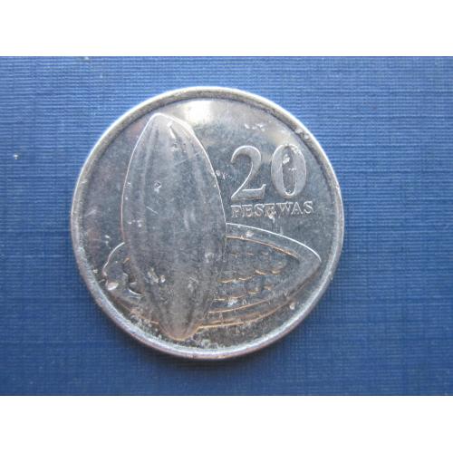 Монета 20 песева Гана 2016