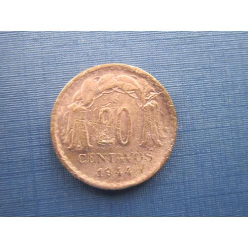 Монета 20 сентаво Чили 1944