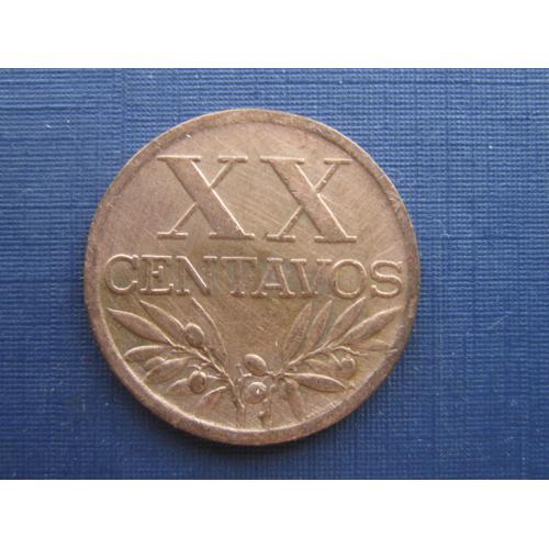 Монета 20 сентаво Португалия 1949