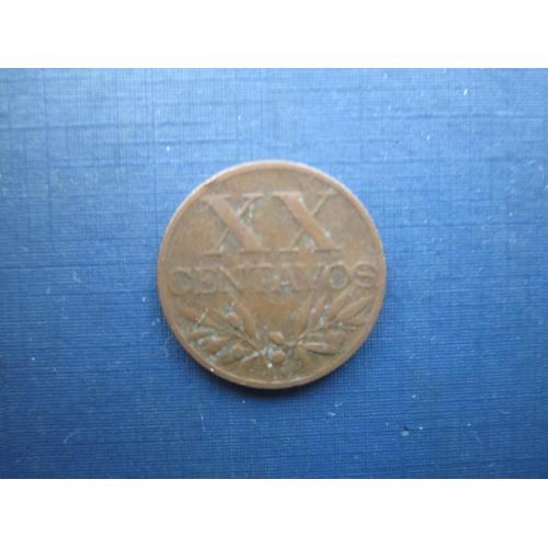 Монета 20 сентаво Португалія 1956