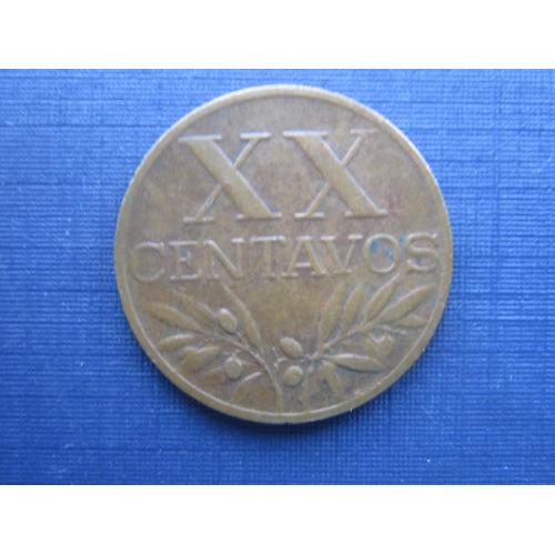 Монета 20 сентаво Португалия 1960