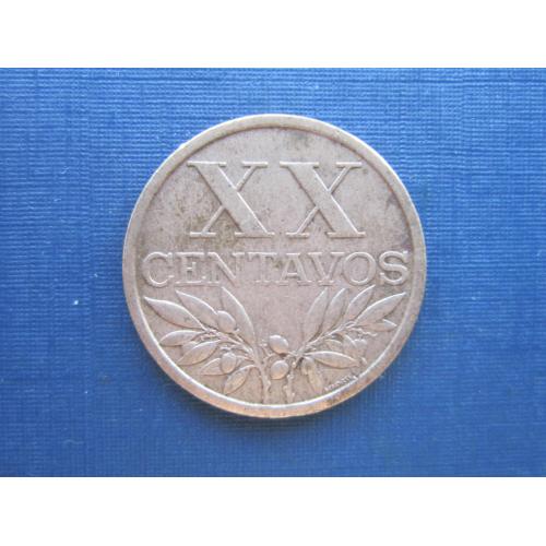 Монета 20 сентаво Португалия 1962