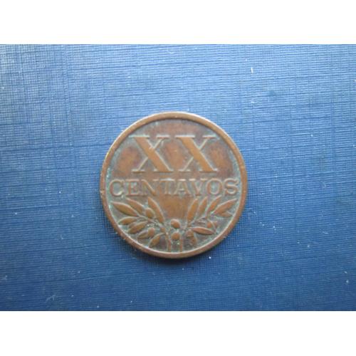 Монета 20 сентаво Португалія 1964