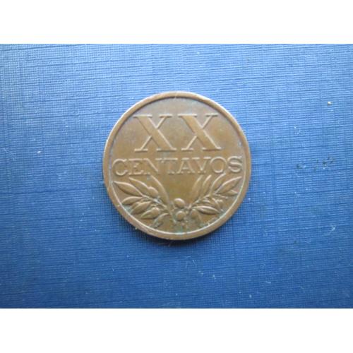 Монета 20 сентаво Португалія 1968