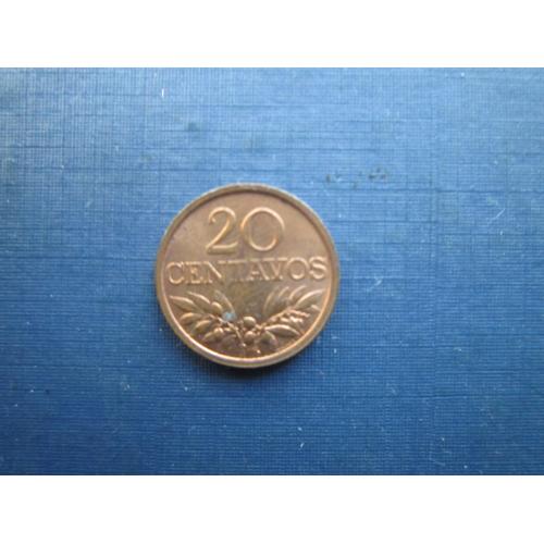 Монета 20 сентаво Португалія 1972