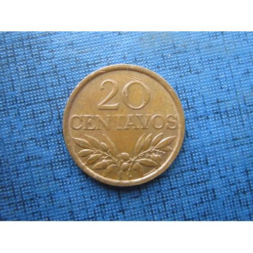 Монета 20 сентаво Португалия 1974