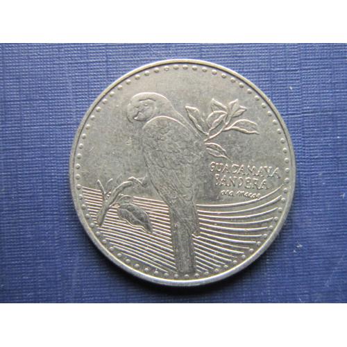 Монета 200 песо Колумбия 2018 фауна попугай