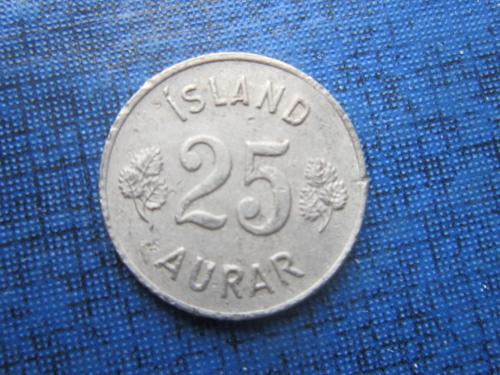 монета 25 аурар Исландия 1965