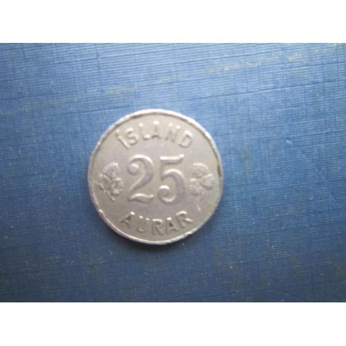 Монета 25 аурар Ісландія 1946 нечастий рік
