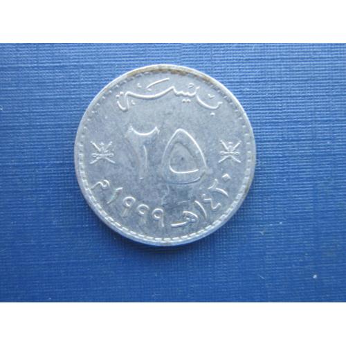 Монета 25 байсов Оман 1999