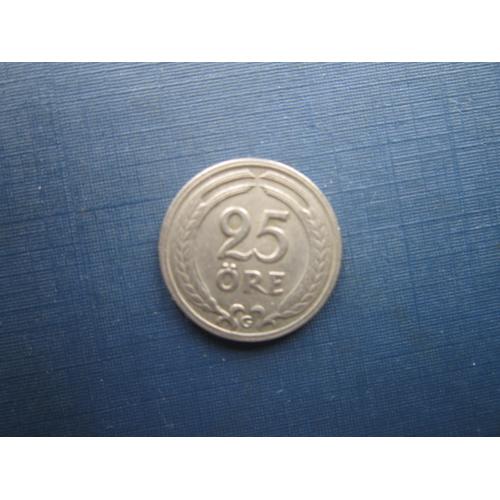 Монета 25 эре Швеция 1941 G