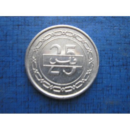 Монета 25 филс Бахрейн 2002