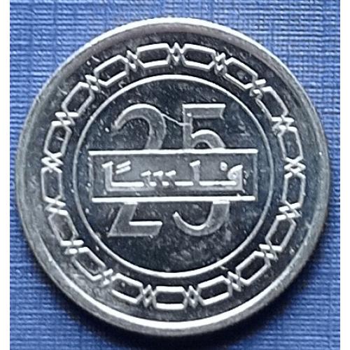 Монета 25 филс Бахрейн 2010 фауна состояние