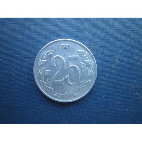 Монета 25 гелерів Чехословаччина 1963
