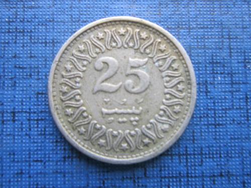Монета 25 пайс Пакистан 1990