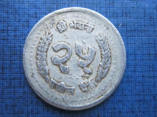 Монета 25 пайсов Непал 1985