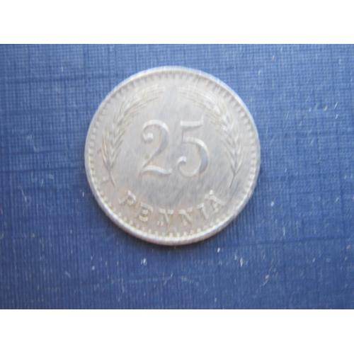 Монета 25 пенни Финляндия 1925