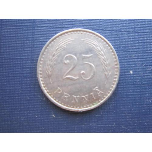 Монета 25 пенни Финляндия 1928