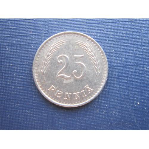 Монета 25 пенни Финляндия 1935