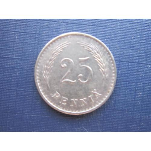 Монета 25 пенни Финляндия 1937