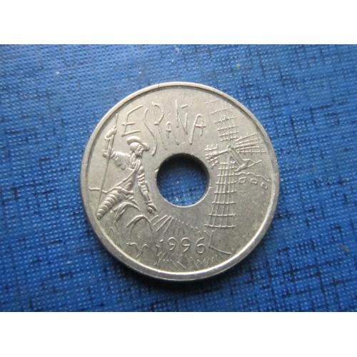 Монета 25 песет Испания 1996 Кастилия Ла Манча Дон Кихот