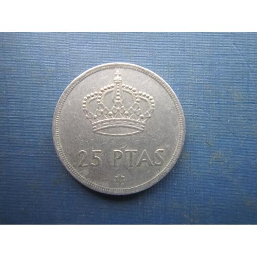Монета 25 песет Іспанія 1975 (1978 в зірочці)