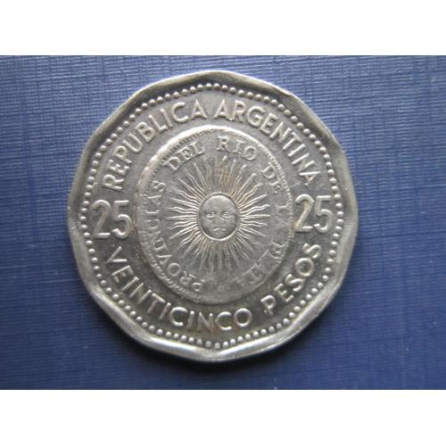 Монета 25 песо Аргентина 1965