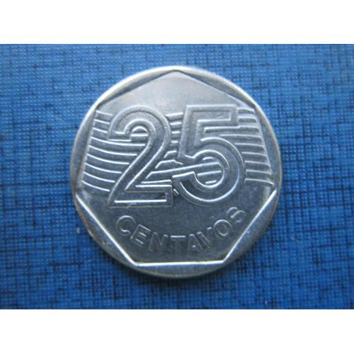 Монета 25 сентаво Бразилия 1995