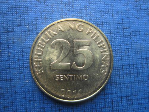 монета 25 сентимо Филиппины 2011 состояние