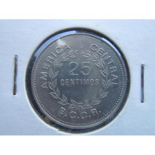 Монета 25 сентимо Коста-Рика 1976