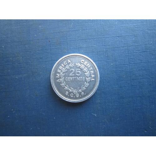 Монета 25 сентімо Коста-Ріка 1989 алюміній