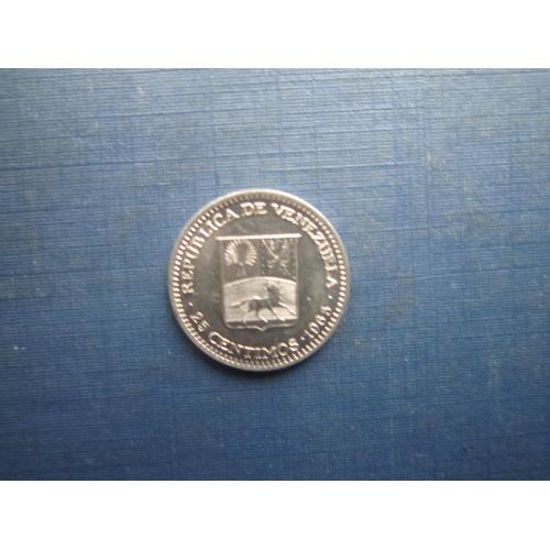 Монета 25 сентімо Венесуела 1965