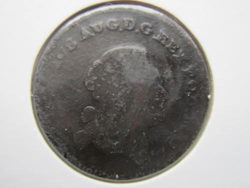 Монета 3 гроша Польша 1766 G Станислав Понятовский