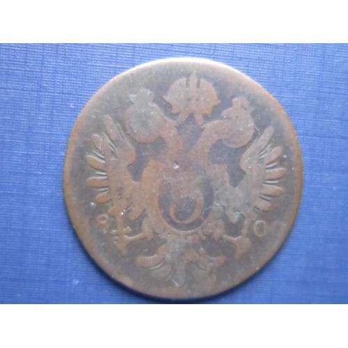 Монета 3 крейцера Австрия 1800 S