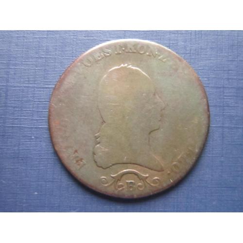 Монета 3 крейцера Австрия 1812 В как есть