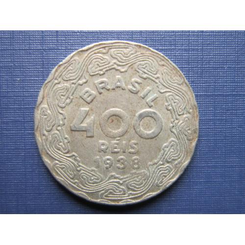 Монета 400 рейс (реалов) Бразилия 1938