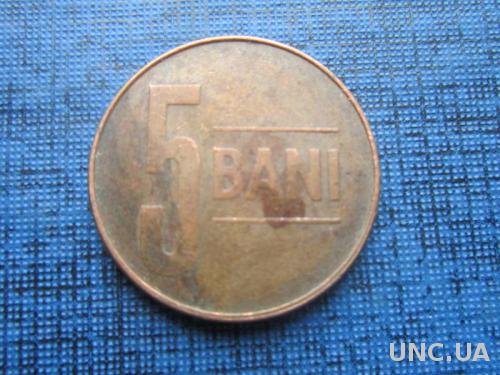 монета 5 бани Румыния 2005
