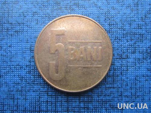 Монета 5 бани Румыния 2008

