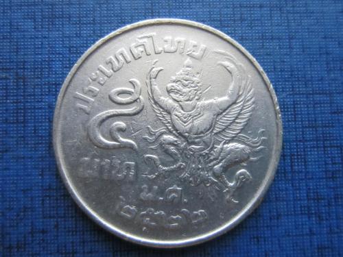 Монета 5 батов Таиланд 1977