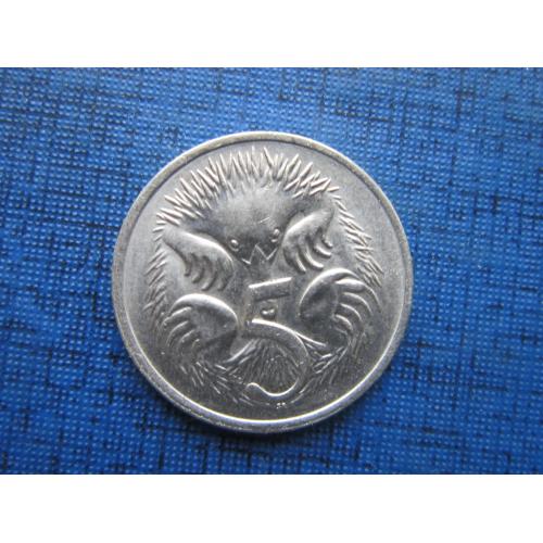 Монета 5 центов Австралия 1983 фауна