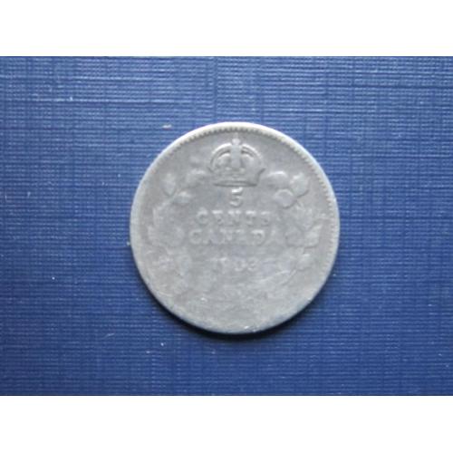Монета 5 центов Канада 1903 Эдуард VII серебро