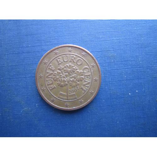 Монета 5 евроцентов Австрия 2007