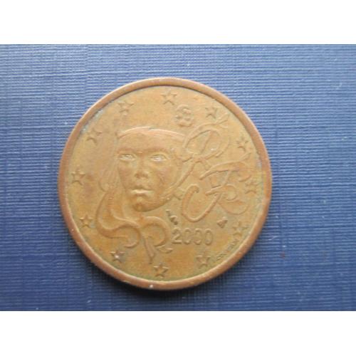 Монета 5 евроцентов Франция 2000