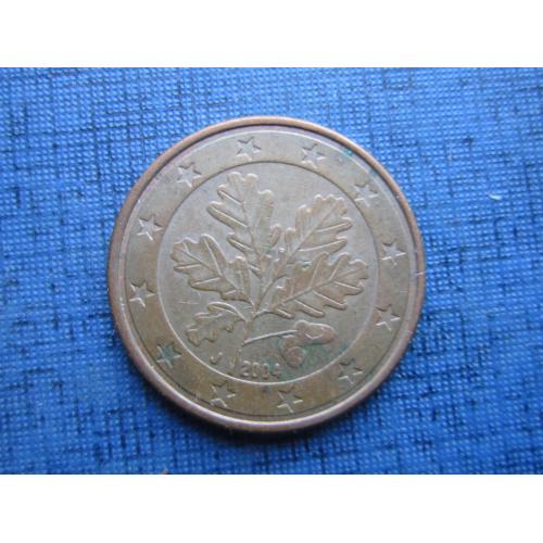 Монета 5 евроцентов Германия 2004 J