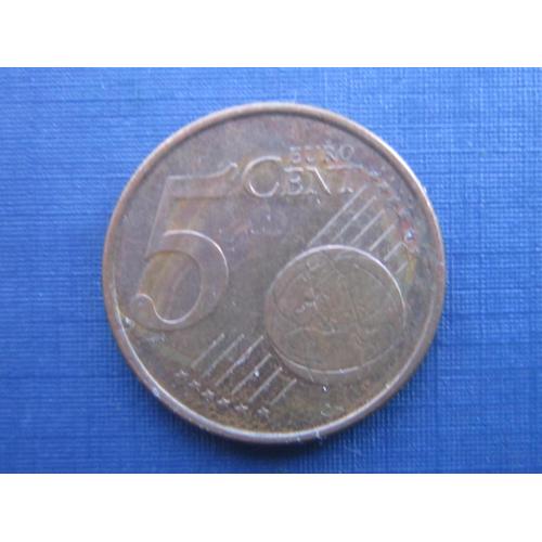 Монета 5 евроцентов Германия 2005 F