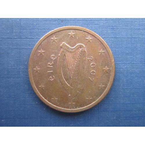Монета 5 евроцентов Ирландия 2007