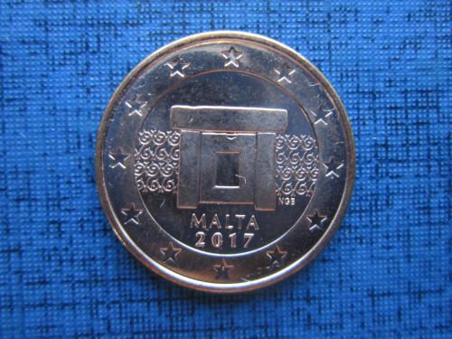 монета 5 евроцентов Мальта 2017