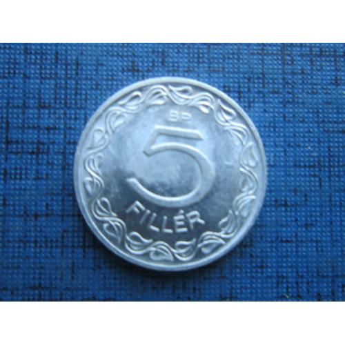 Монета 5 филлеров Венгрия 1970